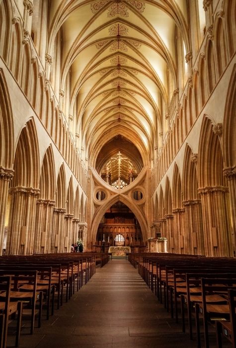 Wells Cathedral, The City Of Wells, Somerset